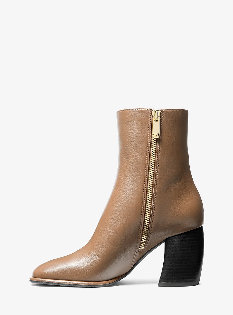 Maude Leather Boot in DRIFTWOOD | Michael Kors