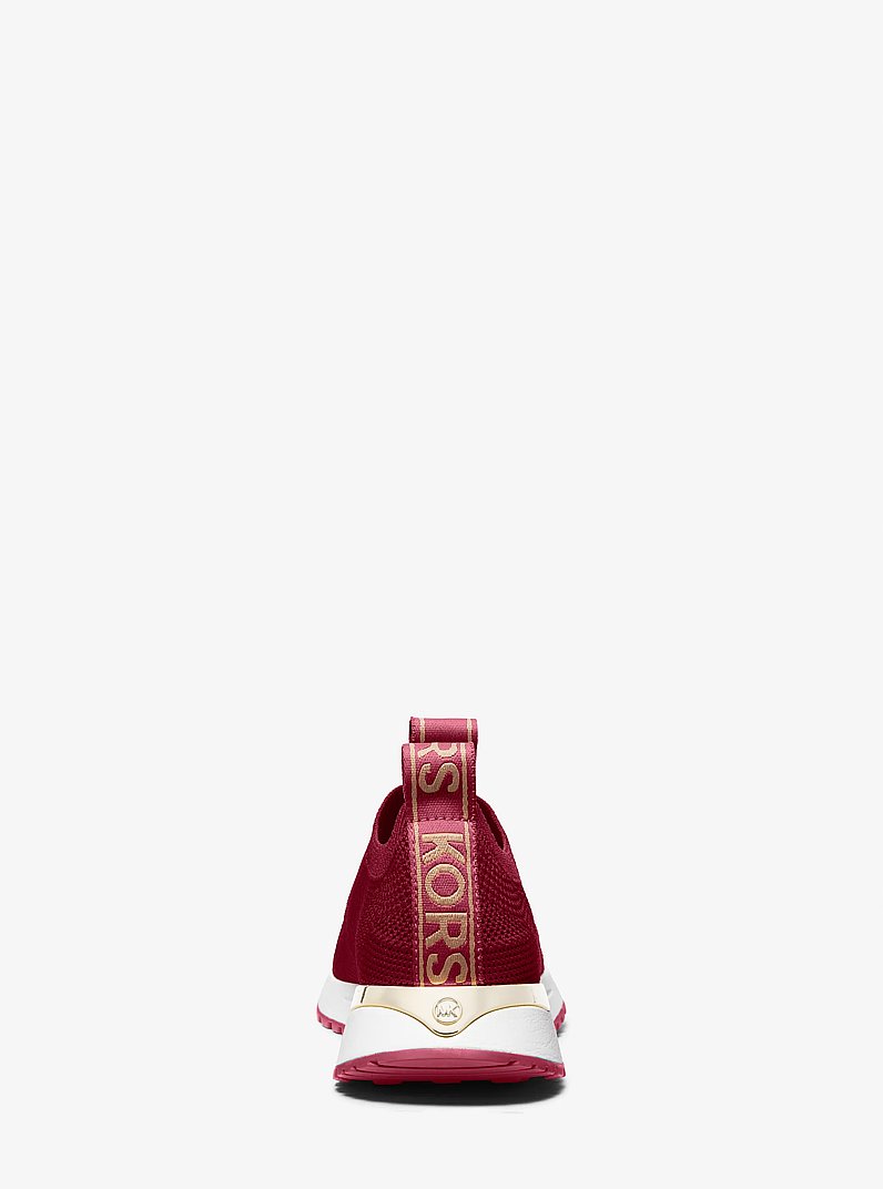 Bodie Logo Tape Stretch Knit Slip-On Trainer