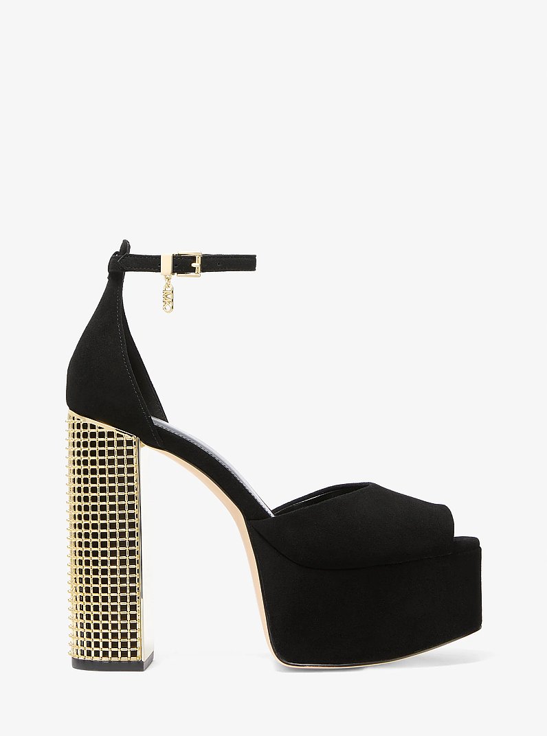Maxine Suede Platform Sandal