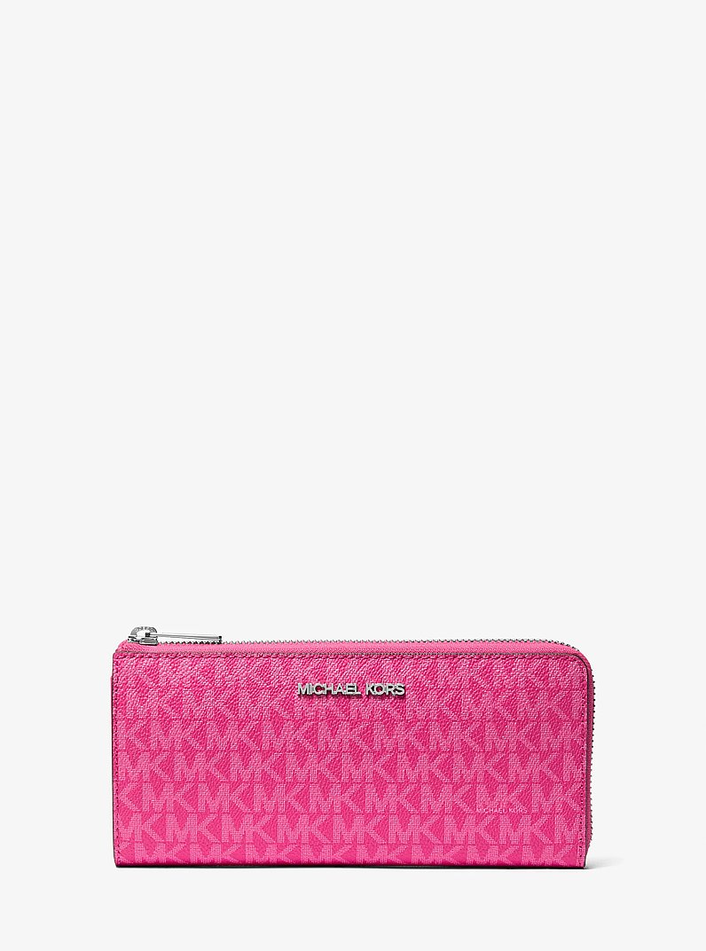 新品　MICHAEL KORS 縁起物ヘビ柄 JET SETトラベルウォレット 公式アウトレット】JET SET TRAVEL トラベル コンチネンタルウォレット