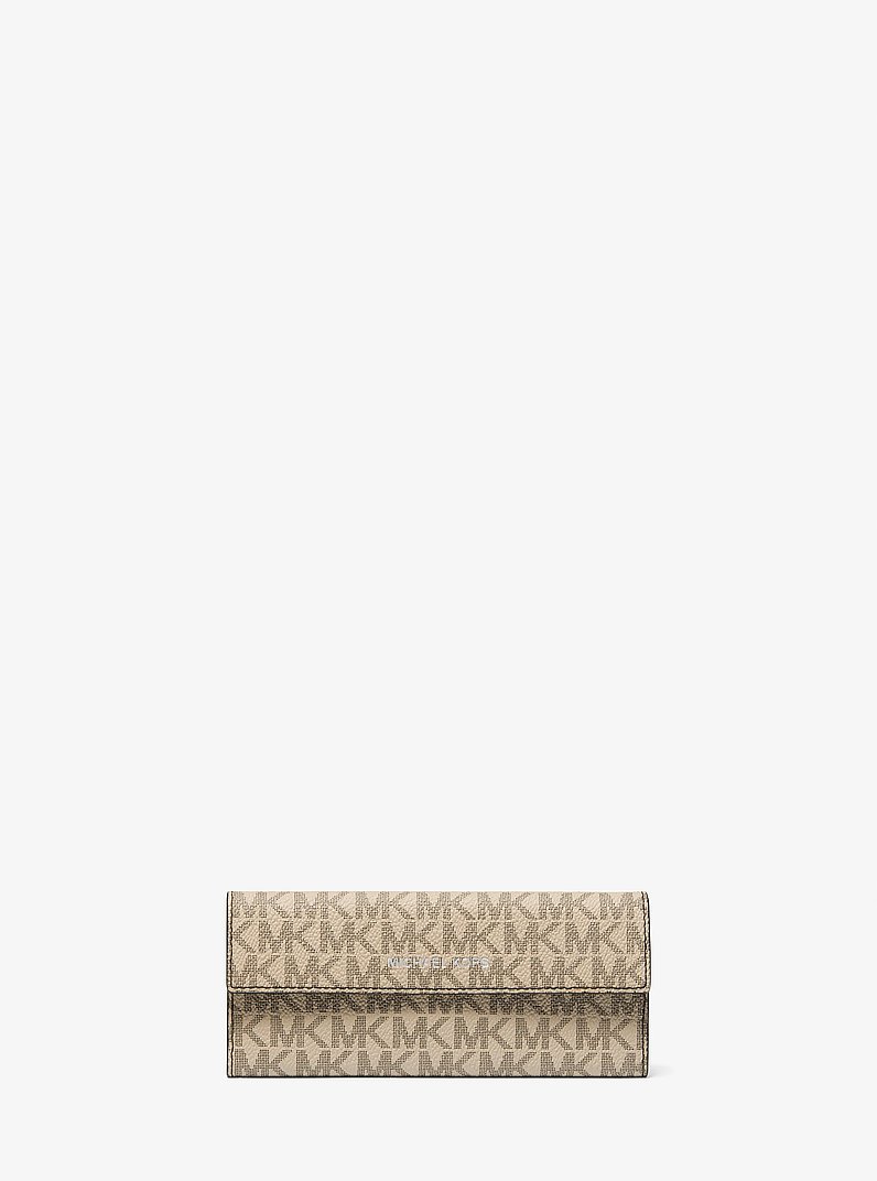 Cooper Logo Sunglasses Case in HEMP/BROWN | Michael Kors