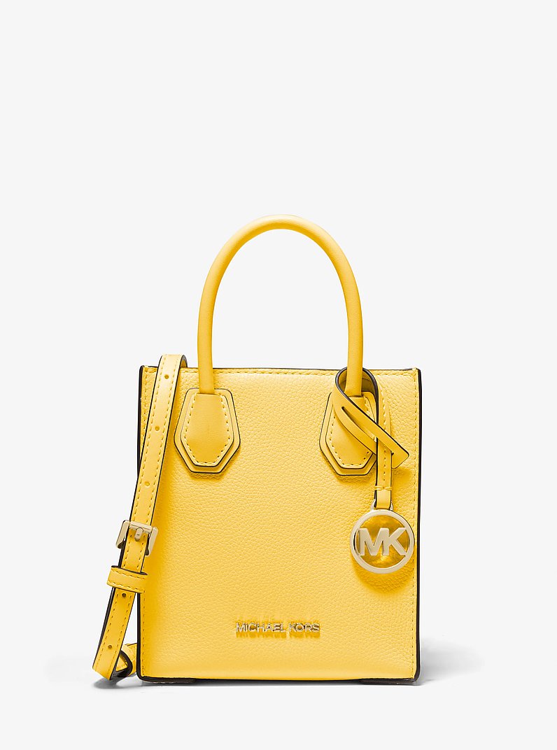 Mercer Extra-Small Pebbled Leather Crossbody Bag