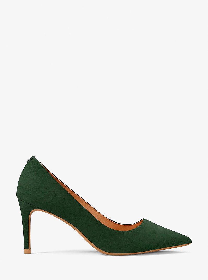 Alina Flex Suede Pump in MOSS | Michael Kors