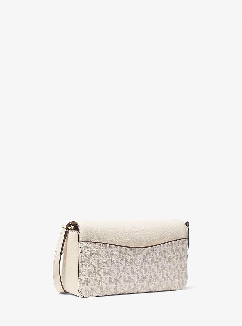 Kacey Extra-Small Signature Logo and Smooth Crossbody Bag in LT CRM MULTI | Michael Kors