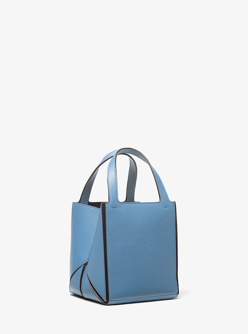 Jordi Small Leather Tote Bag in STH PACIFIC | Michael Kors