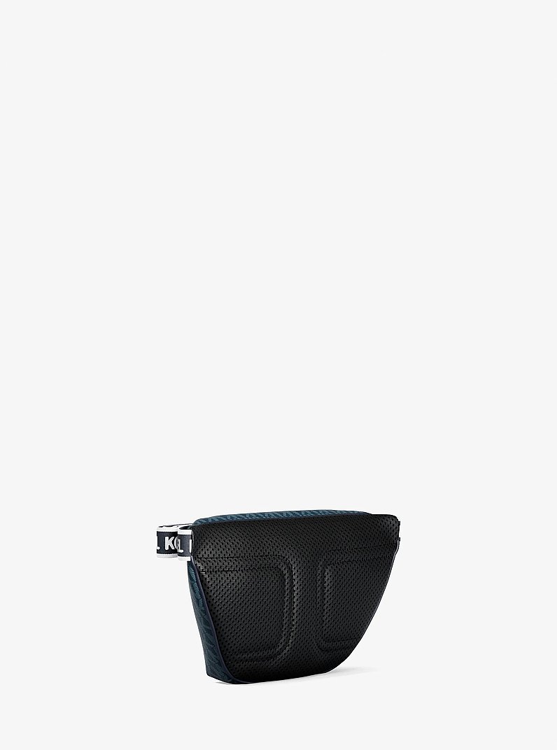 Cooper Mini Logo Belt Bag in ADML/PL BLUE | Michael Kors