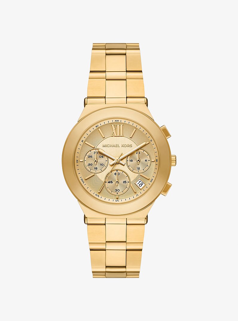 Billie Gold-Tone Stainless Steel Watch in GOLD | Michael Kors