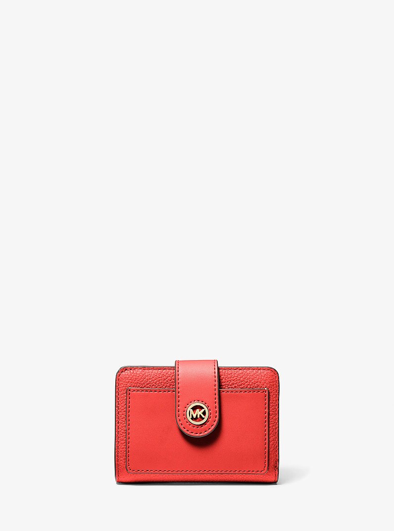 Brieftasche Mercer Small aus Leder in DUNKLES SIENNA | Michael Kors