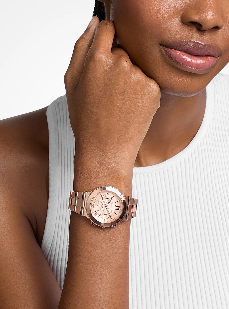 Orologio Billie in acciaio inossidabile tonalit&agrave; oro rosa in ORO ROSA | Michael Kors