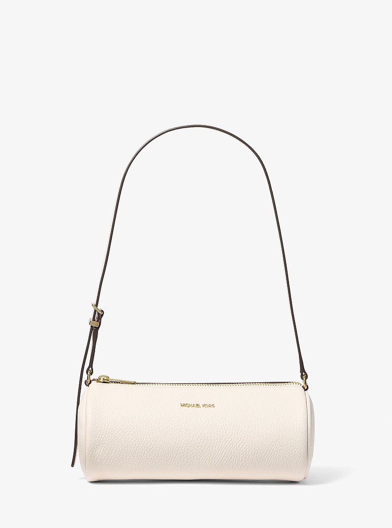Ashton Small Barrel Pochette in LT CREAM | Michael Kors