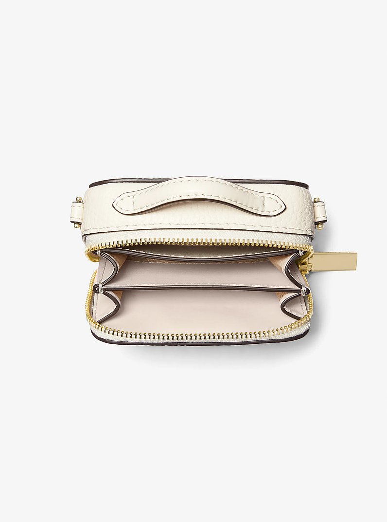 Estelle Micro Pebbled Leather Crossbody Bag