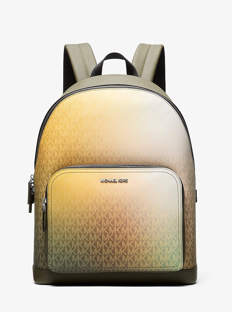 Cooper Ombr&eacute; Signature Logo Backpack in OLIVE COMBO | Michael Kors