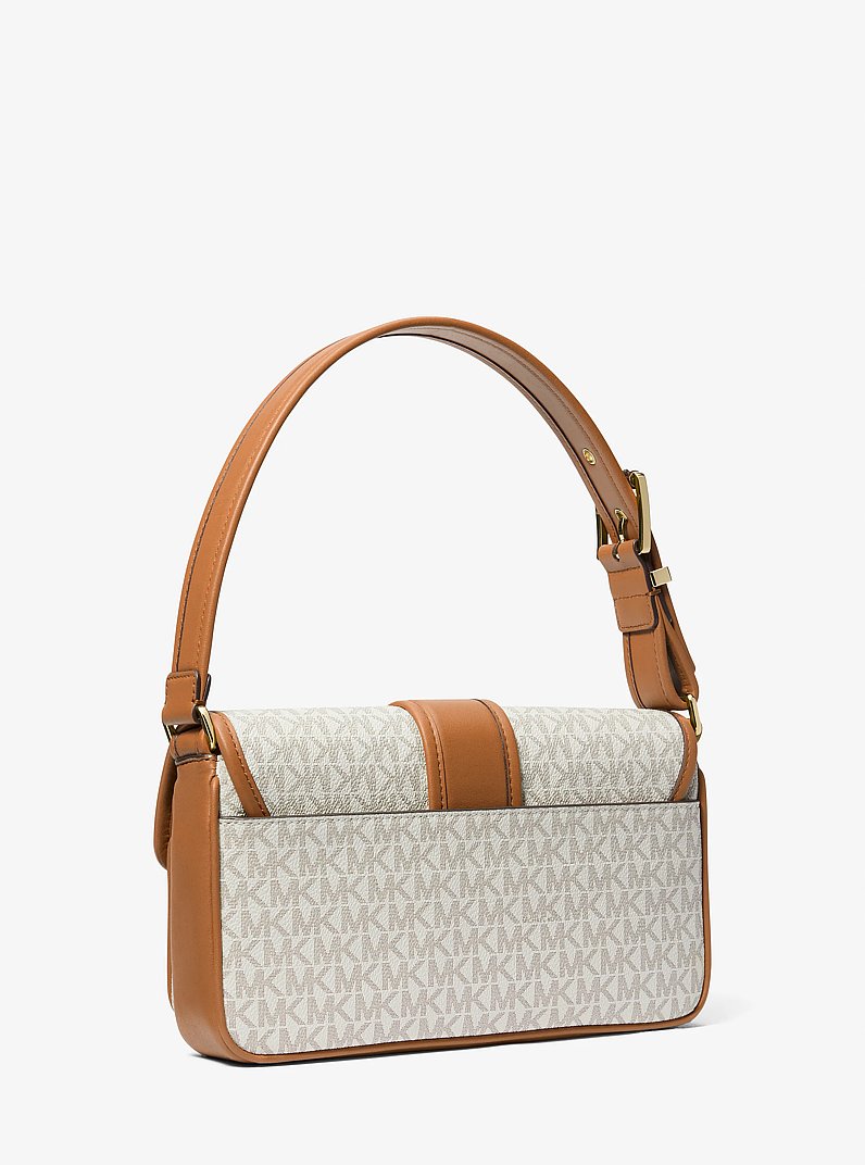 Schultertasche Colby Medium mit Signature-Logomuster