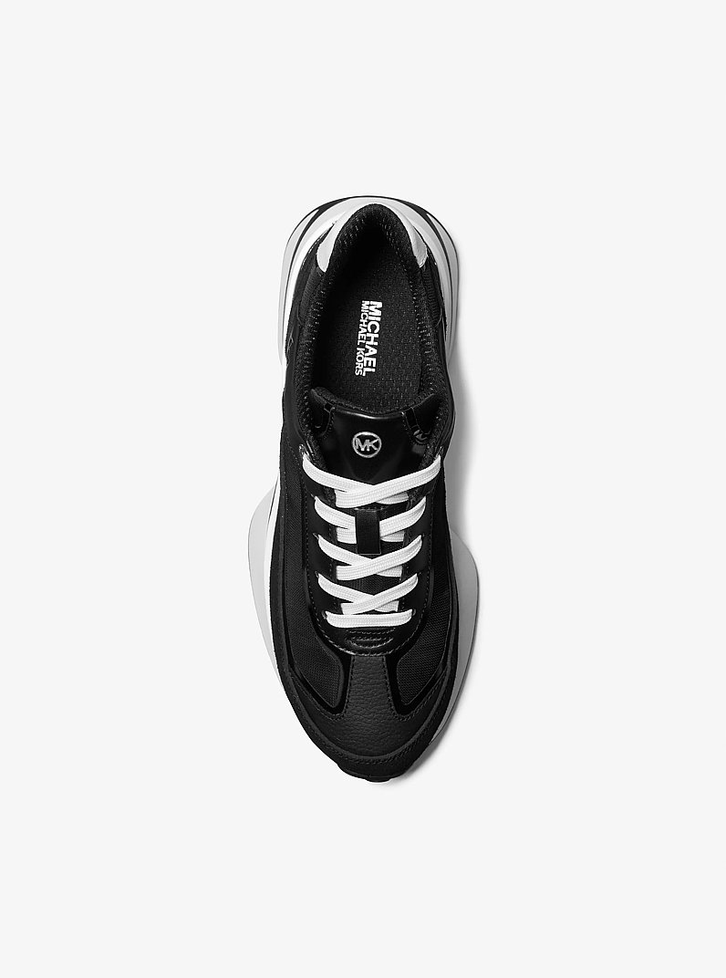 Ari Suede Trainer in BLACK | Michael Kors