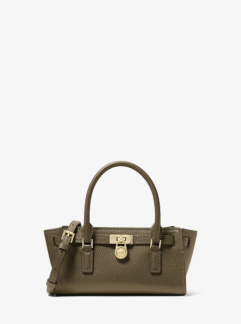 Bandolera Hamilton Moderne extrapeque&ntilde;a de piel in LODEN | Michael Kors