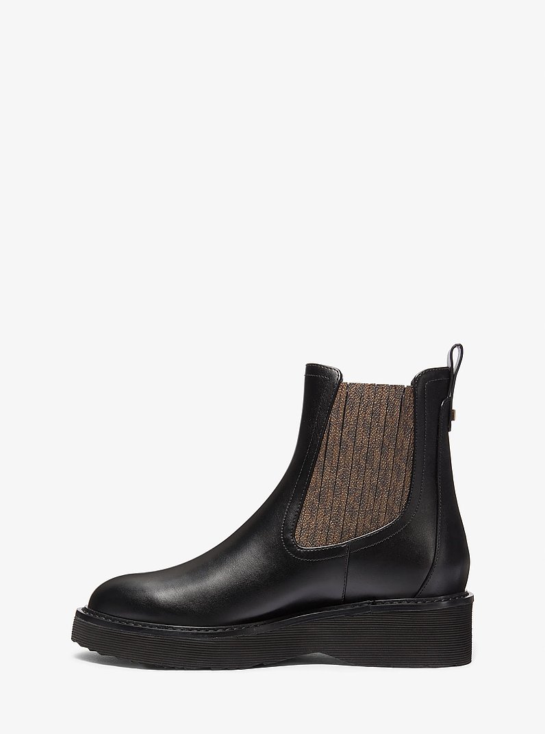 Miller Chelsea Boot in BLK/BROWN | Michael Kors