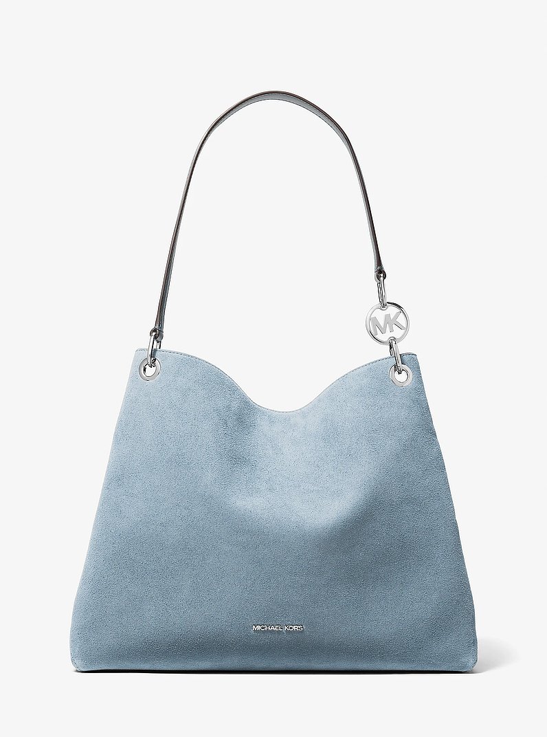 Grand sac &agrave; &eacute;paule Christina in BLEU P&Acirc;LE | Michael Kors