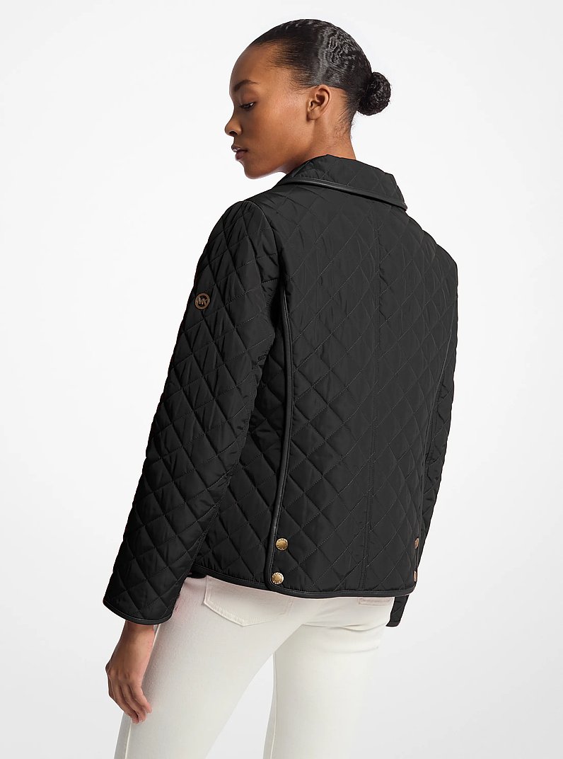Quilted Jacket in BLACK | Michael Kors