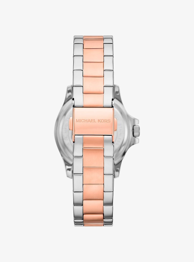 Mini Everest Two-Tone Watch in ROSE GOLD | Michael Kors