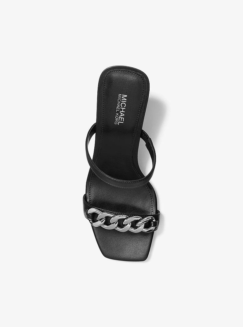 Amali Embellished Sandal in BLACK | Michael Kors