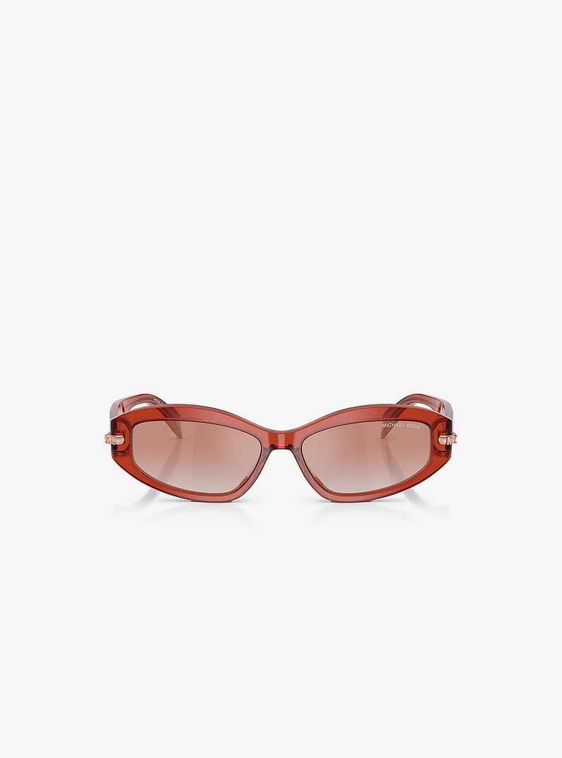 Wilmington Sunglasses in BURNT RED | Michael Kors