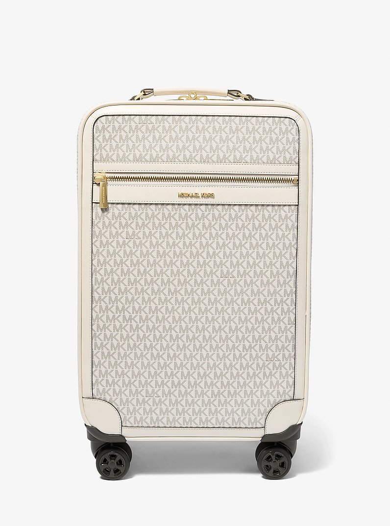 Small Signature Logo Suitcase in LT CRM MULTI | Michael Kors