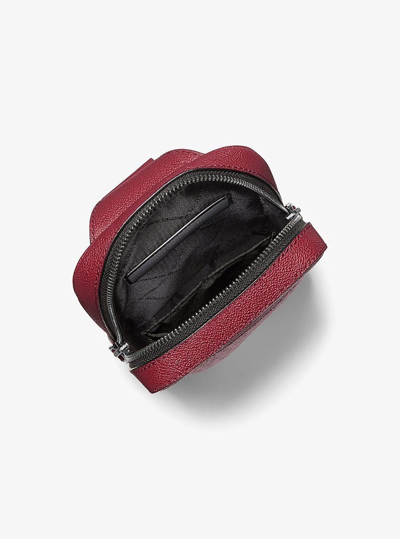 Cooper Medium Signature Logo Sling Pack in CHERRY | Michael Kors