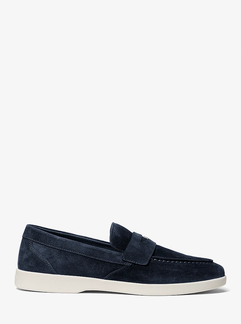 Wesley Suede Loafer in DRESS BLUES | Michael Kors