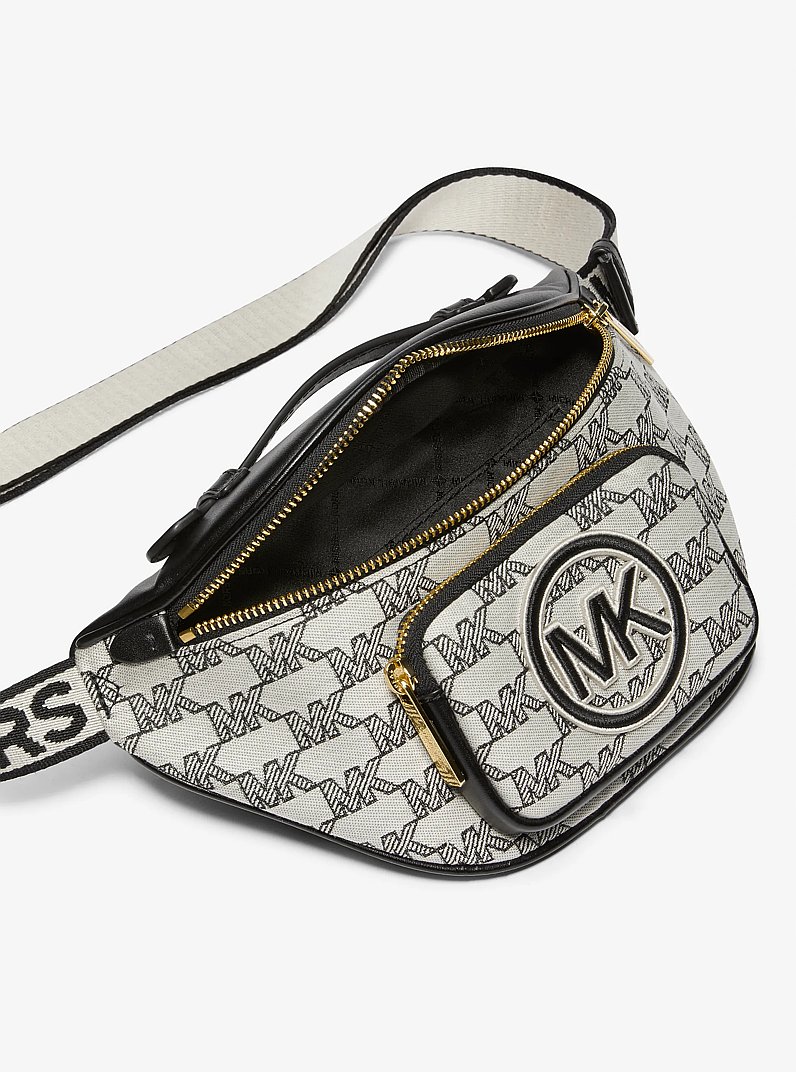 Erin Extra-Small Logo Jacquard Belt Bag