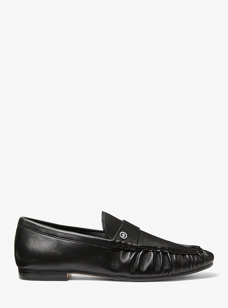 Loafer Jennings in pelle in NERO | Michael Kors