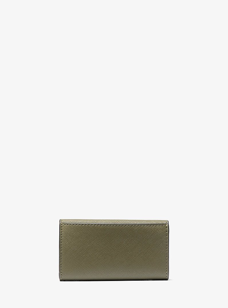 Rivington Leather Key Holder in OLIVE | Michael Kors