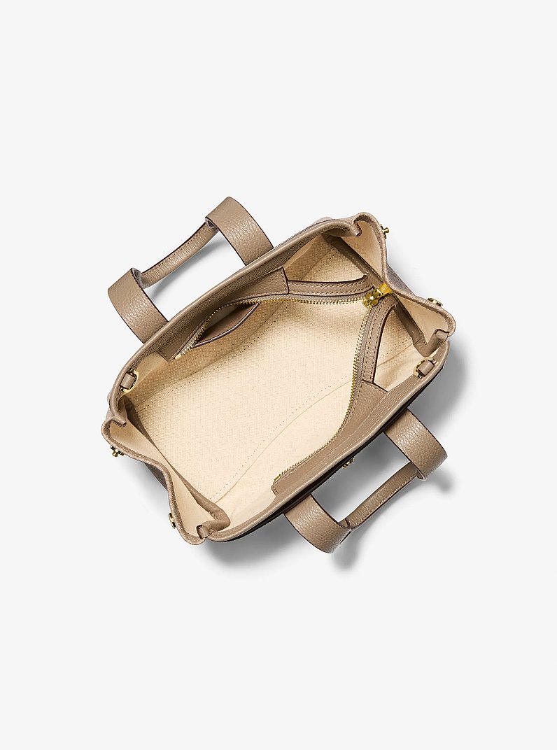 Romee Extra-Small Signature Logo Crossbody Bag in BIRCH | Michael Kors