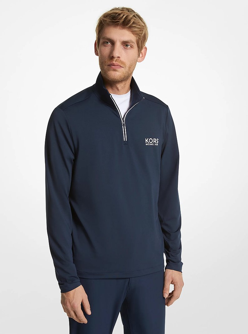 ゴルフィッカーズ　スウェット　ＸＬ　紺 Golf Performance Quarter Zip | Michael Kors [US]