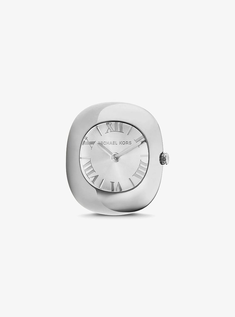 Rylee Silver-Tone Ring Watch in SILVER - Sale | Michael Kors  display picture 2