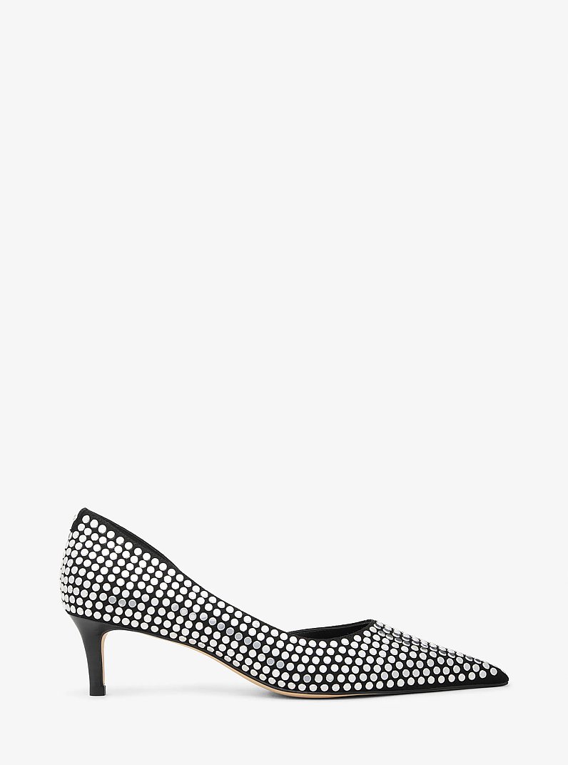 Elyse Embellished Pump in BLACK | Michael Kors