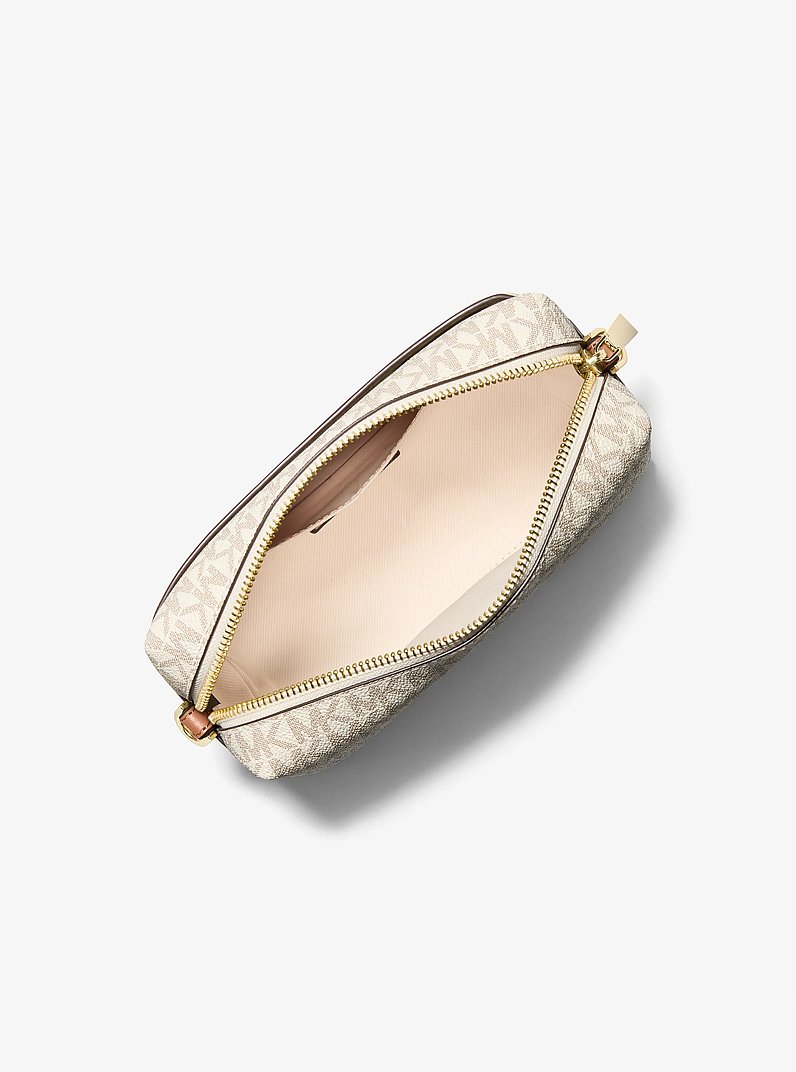 Crossbodytas Bryant met kenmerkend logo, klein in VANILLE/EIKELBRUIN | Michael Kors