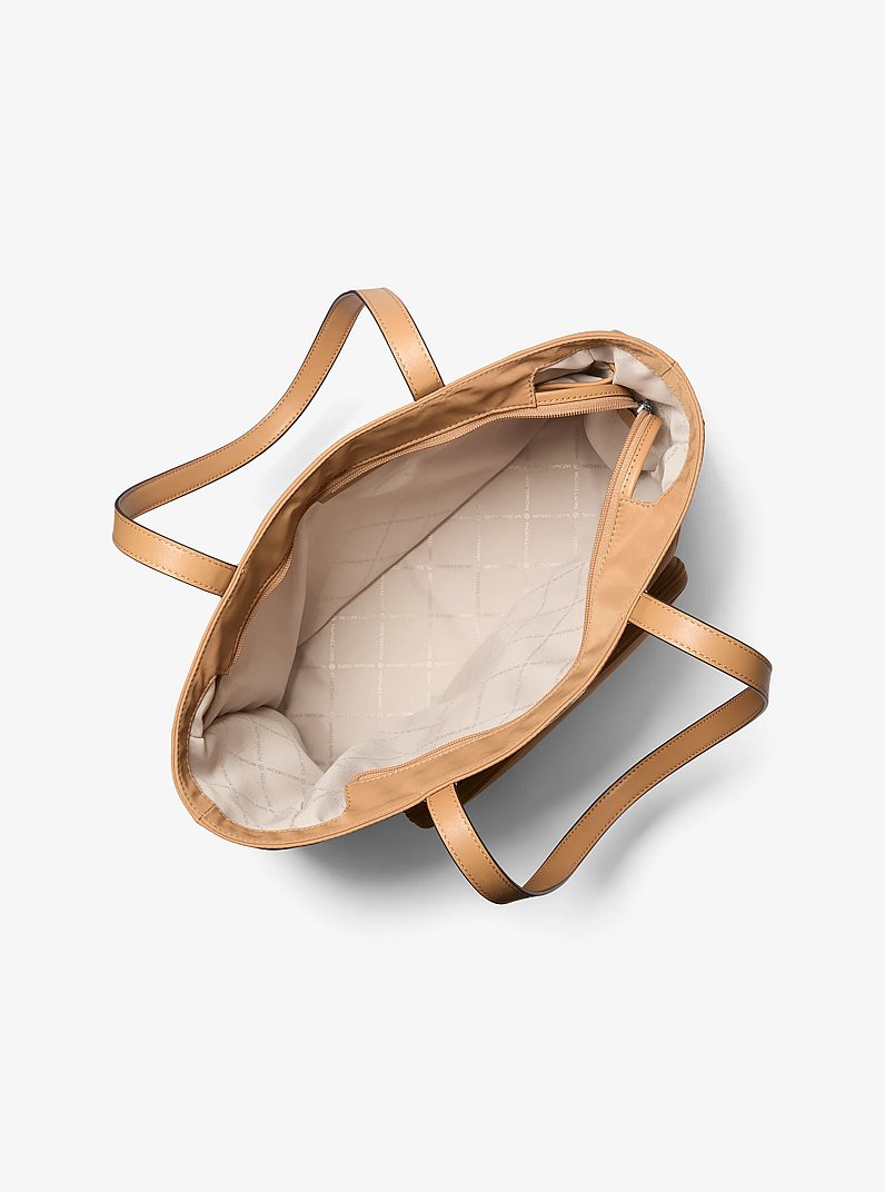 Khai Large Nylon Tote Bag in PEANUT | Michael Kors
