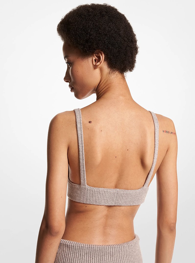 Sujetador de cachemir in MEZCLA DE GRIS TOPO | Michael Kors