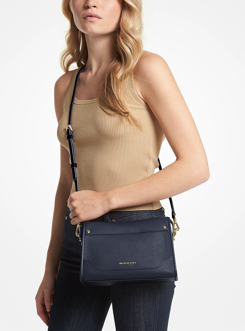 Harrison Large Leather Crossbody Bag | Michael Kors [US]