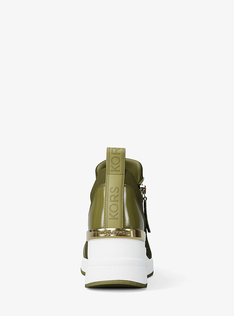Willis Stretch Knit Trainer in PISTACHIO | Michael Kors