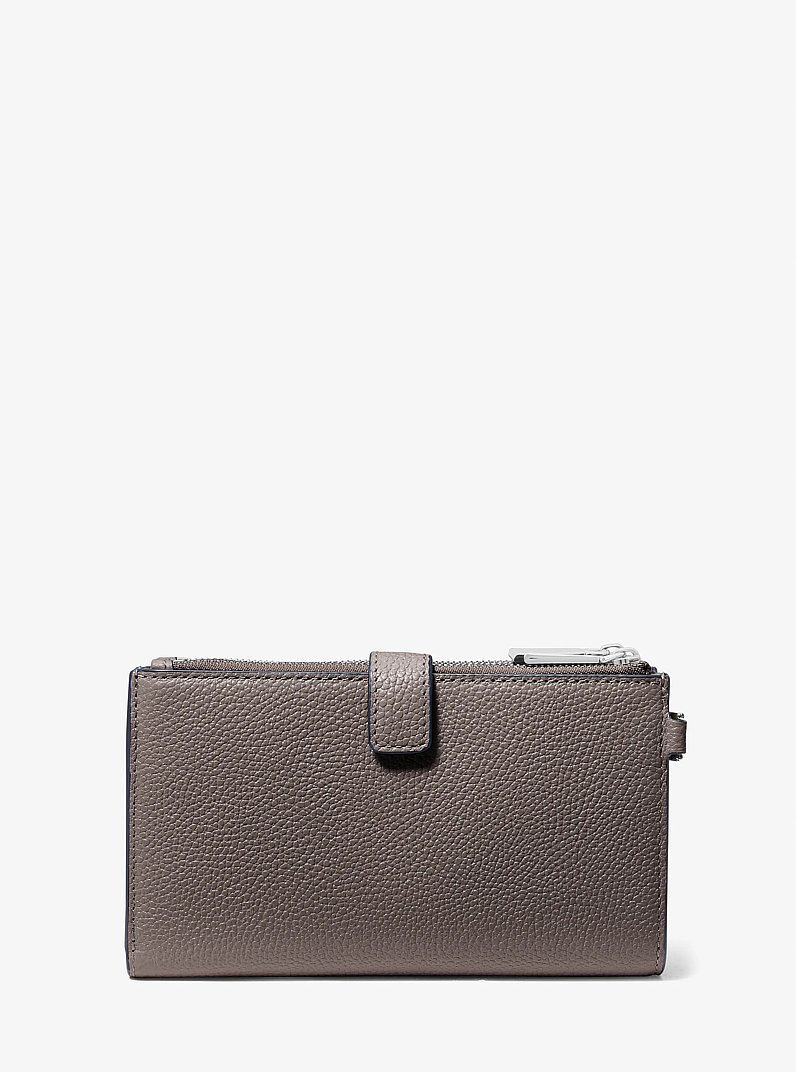 Smartphone-Brieftasche Adele aus Leder in SCHIEFER | Michael Kors