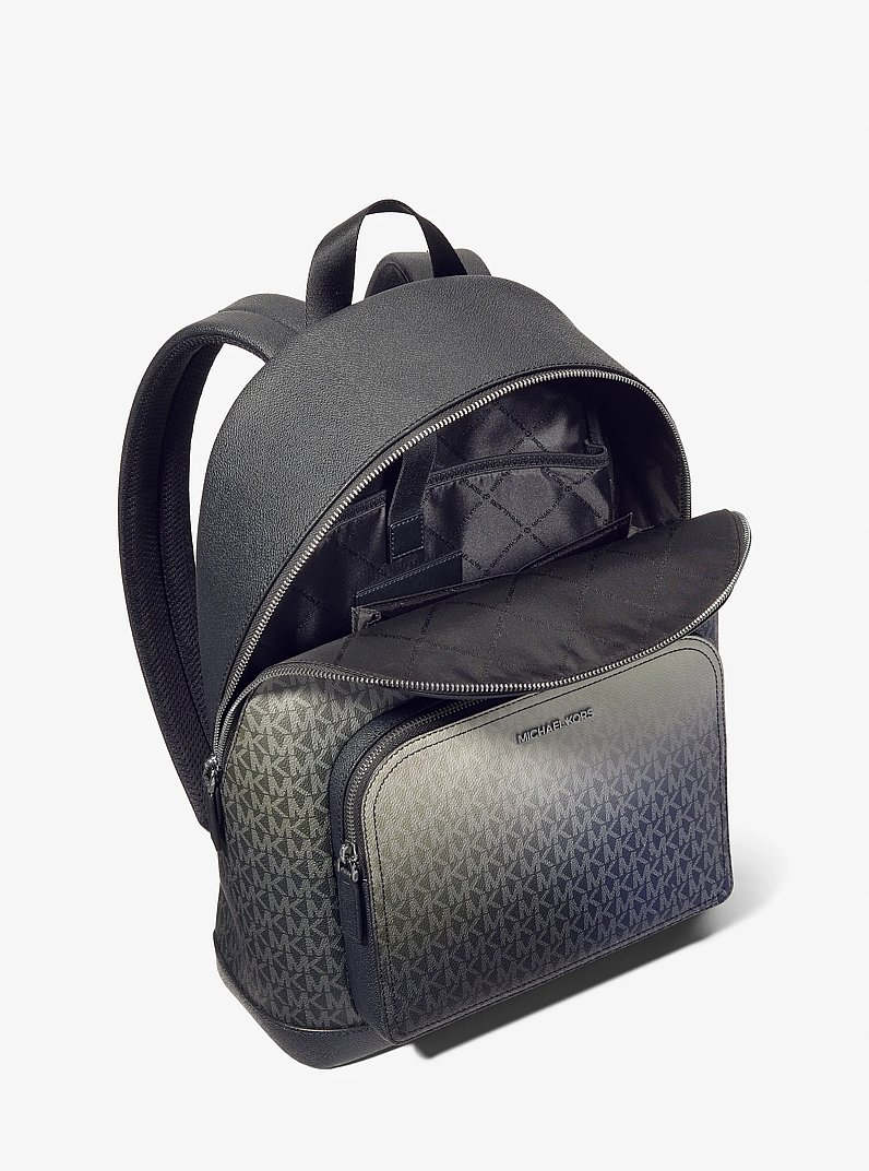 Sac &agrave; dos Cooper ombr&eacute; &agrave; logo Signature in COMBINAISON NOIRE | Michael Kors