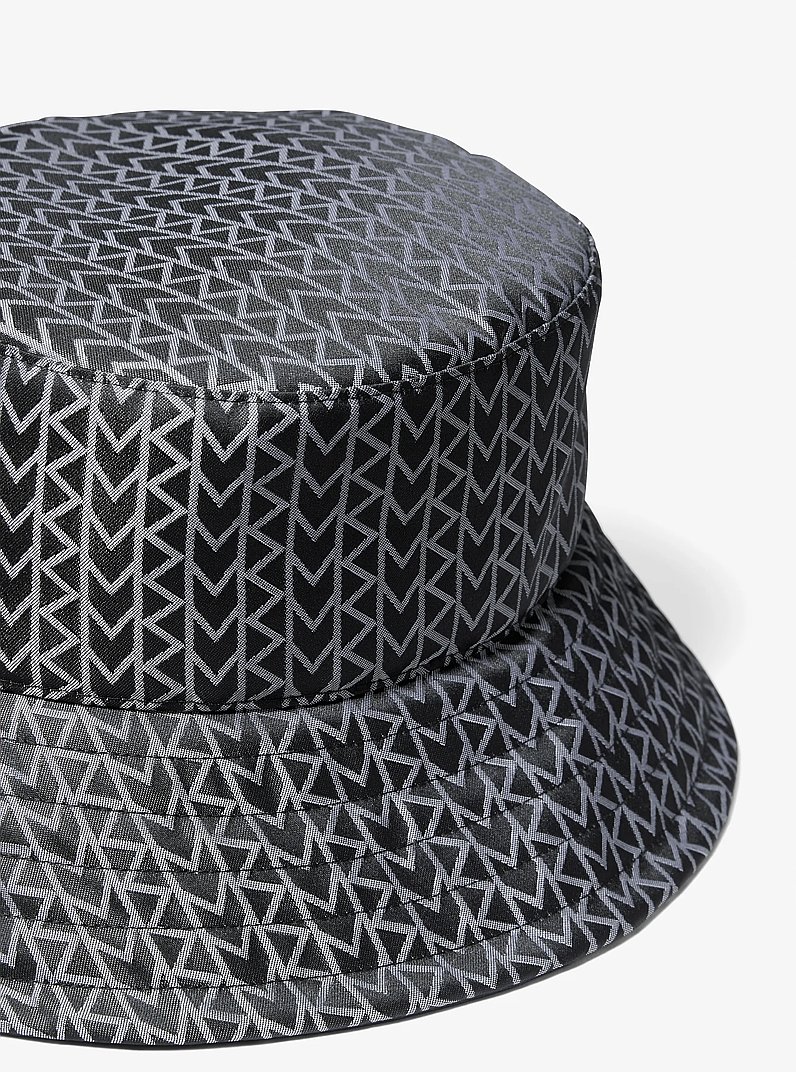 Bob en jacquard &agrave; logo MK2000 in NICKEL | Michael Kors