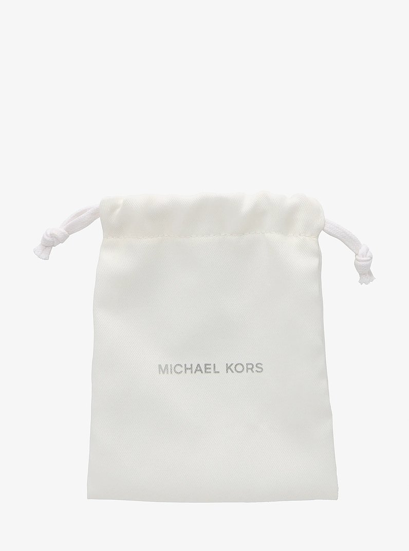 Pav&eacute; Heart Curb-Link Bracelet in ROSE GOLD | Michael Kors