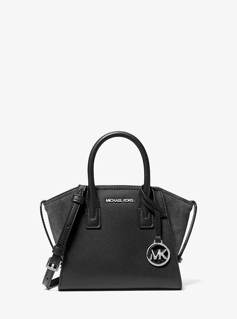 Avril Extra-Small Leather Satchel in BLACK - Sale | Michael Kors [US]