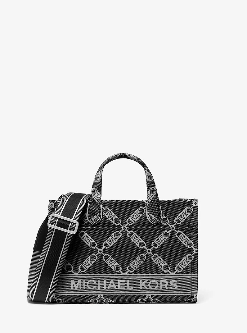 Striped Nylon Bag Strap in BLACK | Michael Kors