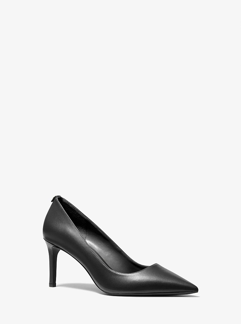 Zapato de sal&oacute;n Alina Flex de piel in NEGRO | Michael Kors