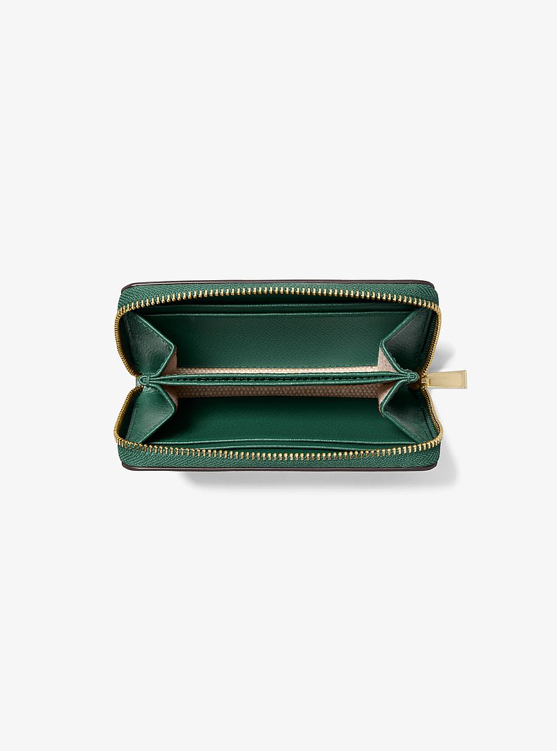 Jet Set Small Leather Wallet in BOSCO | Michael Kors