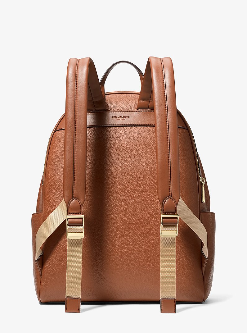 Rucksack Bex Large aus gekrispeltem Leder in LUGGAGE | Michael Kors
