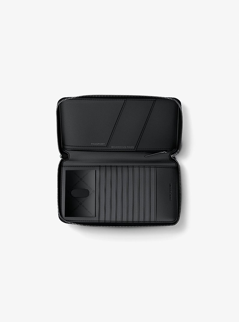 Billetera Cooper continental con logotipo exclusivo in NEGRO | Michael Kors